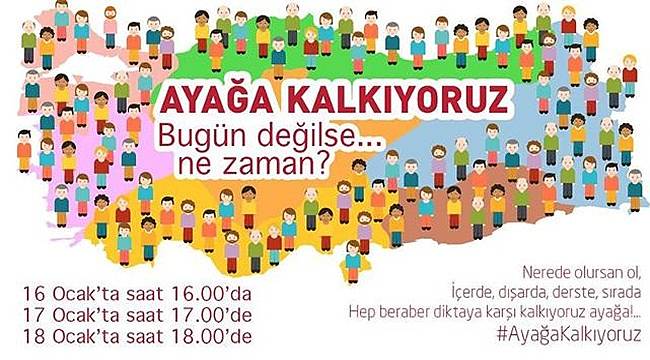 'Başkanlık Anayasası'na karşı bireysel eylem başlıyor!