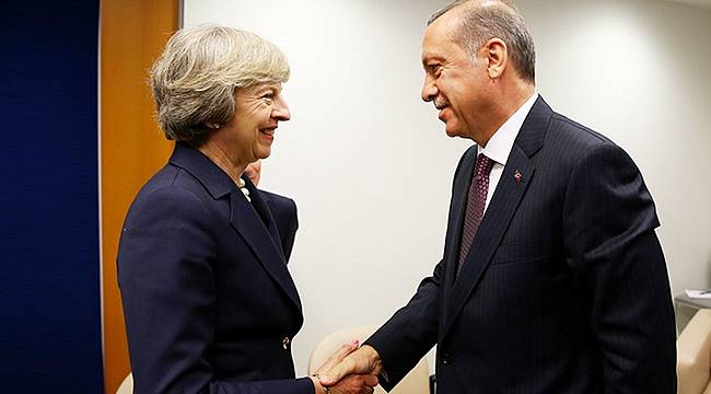 Erdoğan ve May Görüşmesi Sona Erdi
