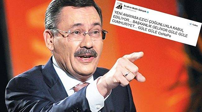 Gökçek’ten O Mesaja Açıklama Şerefsizler!