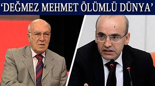 Hocasından Bakan Şimşek'e Ağır Sözler
