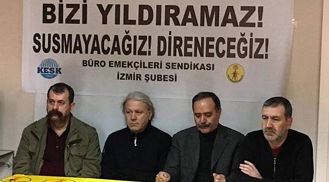 İzmir Adliyesi'nde Çalışan BES Üyeleri Gözaltında