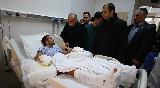 Karabağ’dan Geçmiş Olsun Ziyareti
