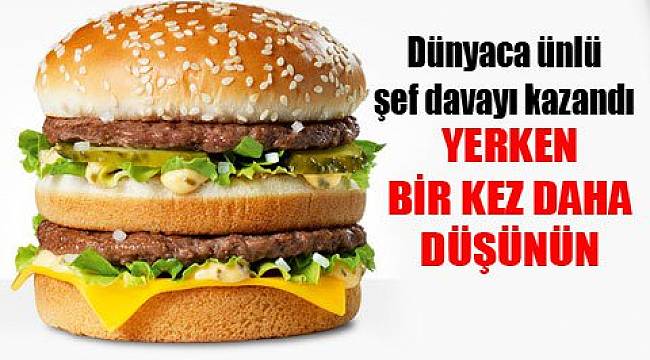 McDonald’s'ın Et Kullanmadığı Kanıtlandı