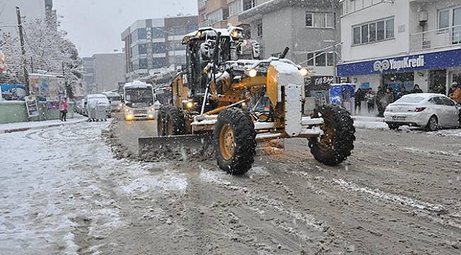 Menderes’te Kar Önlemi