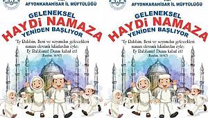 Öğrencilere Ödev Yerine 'Haydi Namaza' Etkinliği