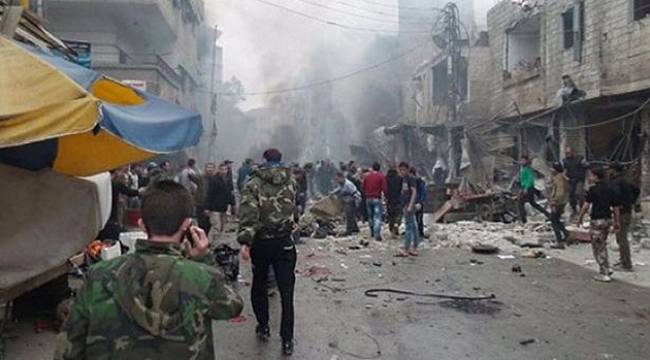 Şam'da Bombalı Saldırı 5 Ölü