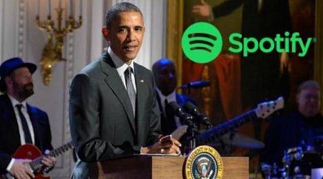 Spotify'dan Obama'ya İş Teklifi