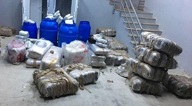Zehire Geçit Yok! 650 kg Esrar Yakalandı