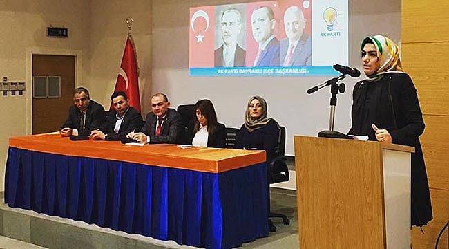 AK Parti Bayraklı Kadın Kolları Yeni Başkanı Belli Oldu
