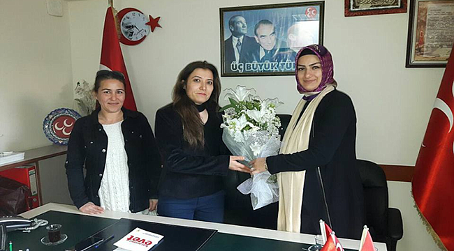 AK Parti Bayraklı Kadın Kollarından Anlamlı Ziyaret