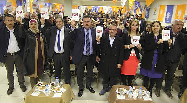 AK Parti Menderes Referandum Startını Verdi