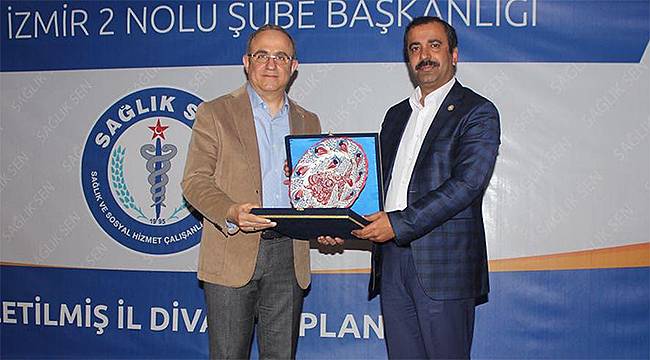 AK Partili Sürekli Sağlık Sen İzmir İl Divan Toplantısına Katıldı