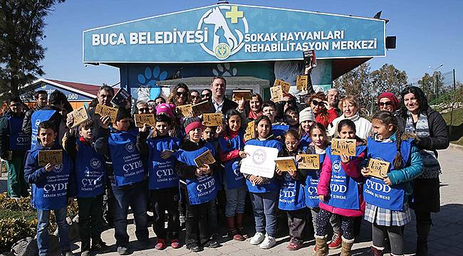 Buca’nın 5 Yıldızlı Sokak Hayvanları Merkezi’nde Anlamlı Buluşma
