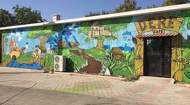 Buca’nın Duvarları Sanatla Boyandı