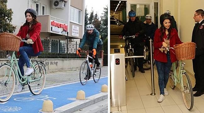CHP'li Belediyeden İşe Bisikletle Giden Personele Özel Odada Kıyafet Değiştirme ve Duş İmkânı