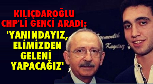 CHP'li Genç Hakkında Yeni Gelişme