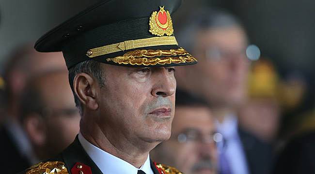 Genelkurmay Başkanı Akar Sınırda