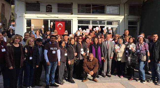 "Hayır" Gönüllüleri Manisa'da