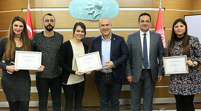 “İnternetle Hayat Kolay” Projesinde Sertifika Heyecanı