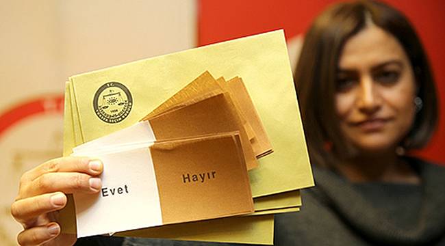 İşte Referandumda Kullanılacak Oy Pusulaları