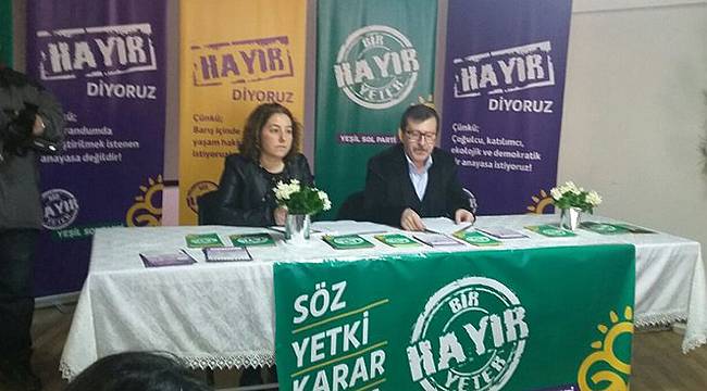 İzmir'de 'Hayır' Toplantısı