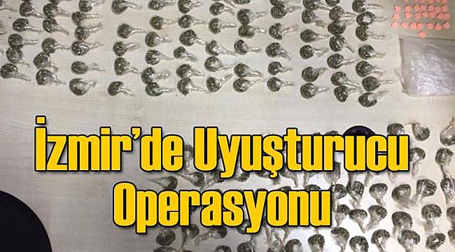 İzmir'de Uyuşturucu Operasyonu