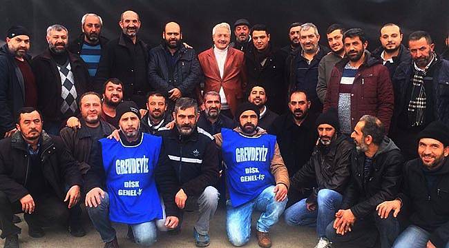 Kürüm'den Grevdeki İşçilere Destek