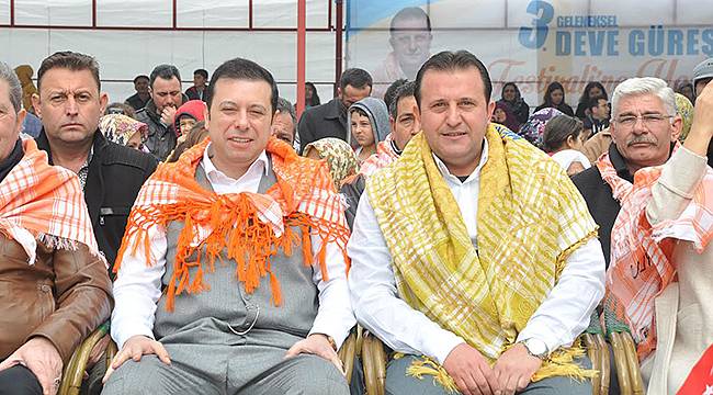 Menderes Deve Güreşleri ‘ne Yoğun Katılım