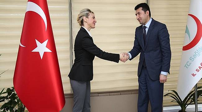 Sağlık Bakan Yardımcısı SALNUR’u Makamında Ziyaret Etti