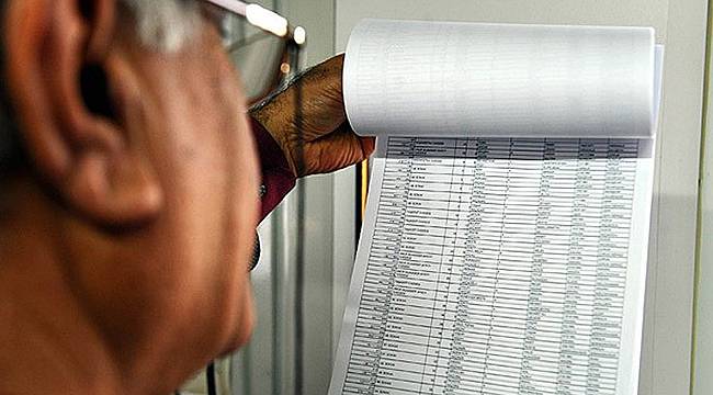 Seçmen Listesi İçin Bugün Son Gün