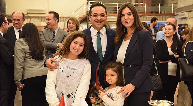 TSYD’nin Yılın Spor Adamı Seçtiği Başkan Atila Ödülünü Aldı