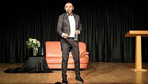 Umut Oğuz 'Mıknatıs'la Buca’yı Kahkahaya Boğdu