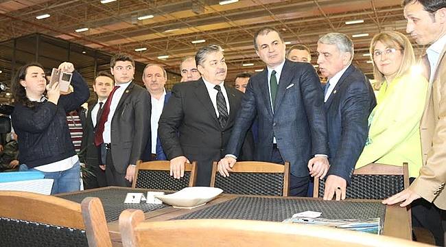 AB Bakanı Çelik MODEKO Fuarı’nı Ziyaret Etti