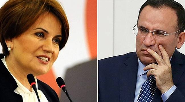 Akşener'den Bozdağ'a Gönderme