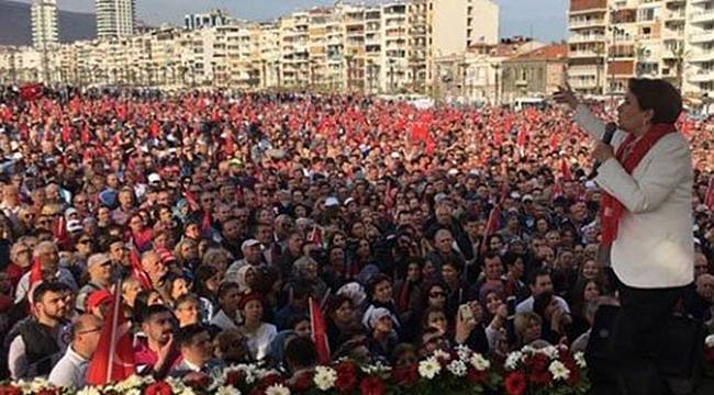 Akşener İzmir'de: "Her Türlü İddiaya Varım"