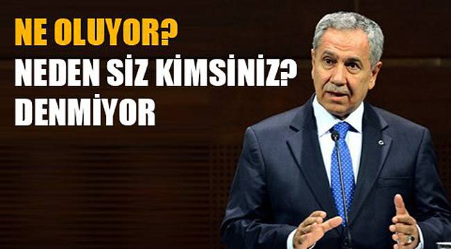 Arınç'tan Binali Yıldırım'a Sert Çıkış