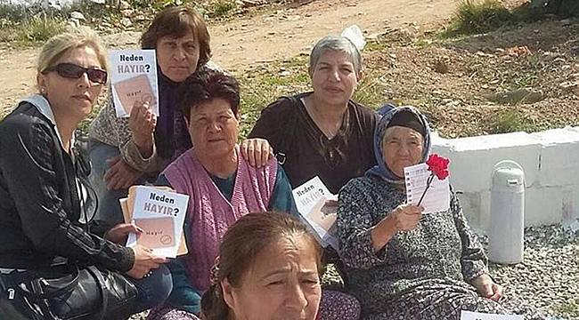 Bornova'da Kadınlardan "Hayır" Çağrısı