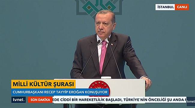 Cumhurbaşkanı Erdoğan 3. Milli Kültür Şurası'na Katıldı