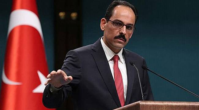Kalın'dan Hollanda'ya 'Tweetli' Tepki