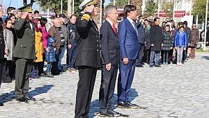 Foça'da Çanakkale Şehitleri Anma Töreni