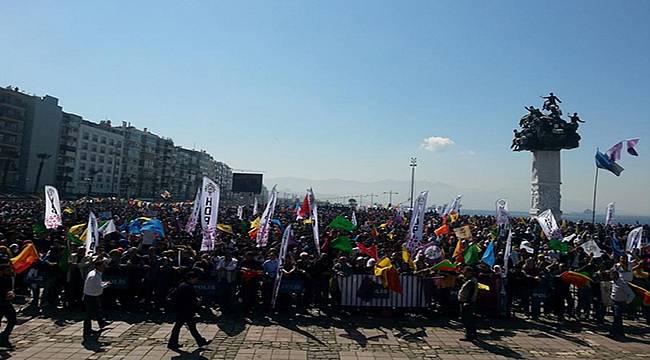 İzmir Newrozu Barış, Eşitlik ve Kardeşlik İçin Hayır