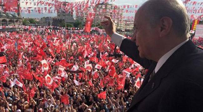 MHP'den Mitinglerine Gelen AK Parti'ye Teşekkür