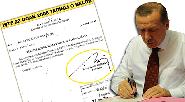 O Kararın Altında Erdoğan'ın İmzası Var!