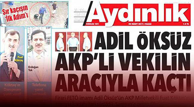 Savcılıktan Adil Öksüz Açıklaması