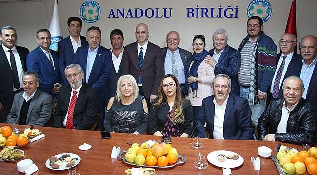 Temizel, Bayır ve Özkan'dan Anadolu Birliği Derneği'ne Ziyaret