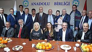 Temizel, Bayır ve Özkan'dan Anadolu Birliği Derneği'ne Ziyaret