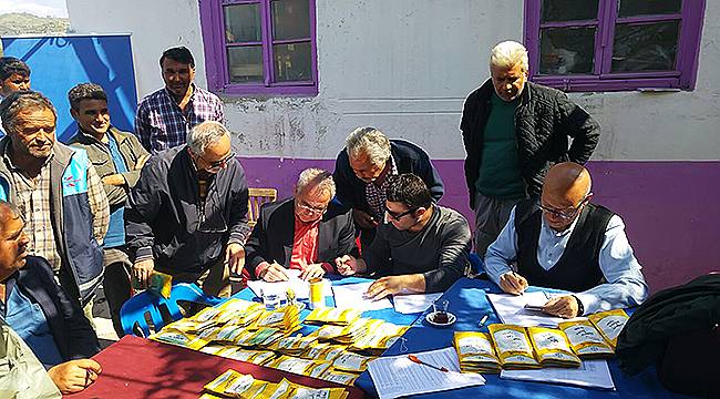 Afetzede Kirazlı Üreticiye Büyükşehir’den Yardım Eli