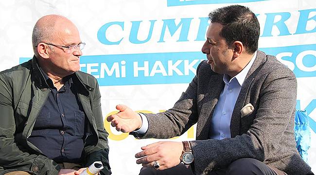 Bir Günde 5 İlçeyi Turladı