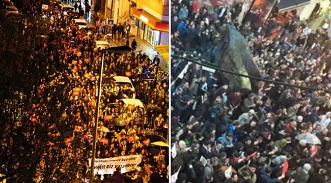 Büyükşehirlerde YSK Kararları Protesto Edildi