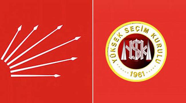 CHP'den YSK'ya Flaş Başvuru!